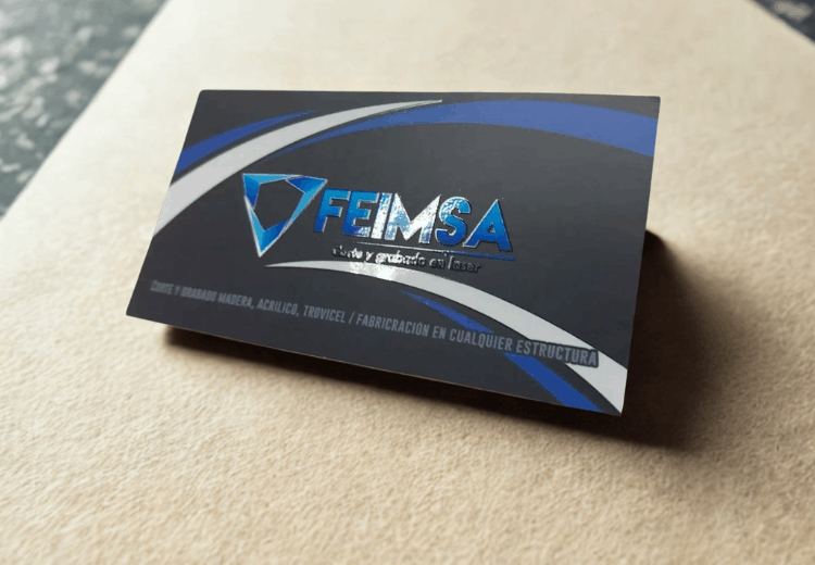 Tarjetas Mate UV